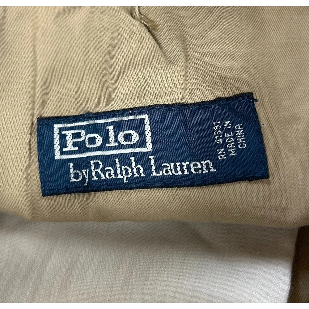 NWT Polo Ralph Lauren Cargo Pants Mens 32 Beige Utility Military Roll Cuff Army